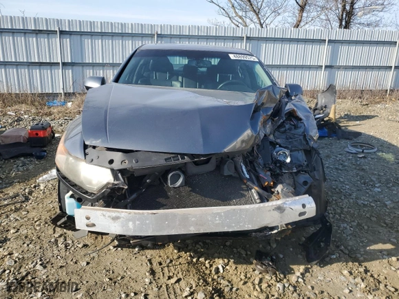 2010 Acura TSX with VIN JH4CU2F67AC040891, listed as a Copart auction lot 48899575 with 0 mi miles and Salvage Title. Bid and sale history available at carsss.com. Image 5.