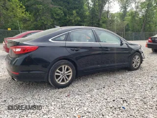 2017 Hyundai Sonata 2.4L z VIN 5NPE24AF9HH568742, wystawiony jako Copart lot #59537275 z przebiegiem 132 831 mil mil oraz Szkoda całkowita • Salvage title. Historia ofert i sprzedaży dostępna na DreamBid. Obrazek 3.