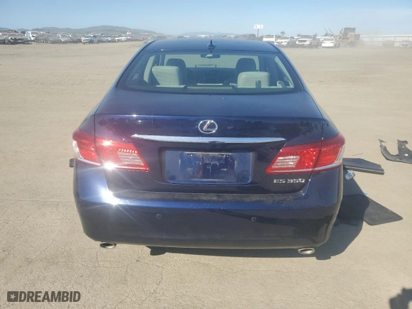 2011 Lexus ES 350 with VIN JTHBK1EG7B2464004, listed as a Copart auction lot 47129905 with 126,564 mi miles and Salvage Title. Bid and sale history available at carsss.com. Image 6.