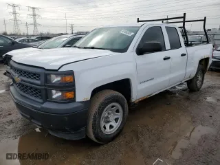 2015 Chevrolet Silverado 1500 LS with VIN 1GCRCPEH3FZ172145, listed as a Copart auction lot 46496585 with 74,136 mi miles and Clean Title. Bid and sale history available at carsss.com. Image 1.