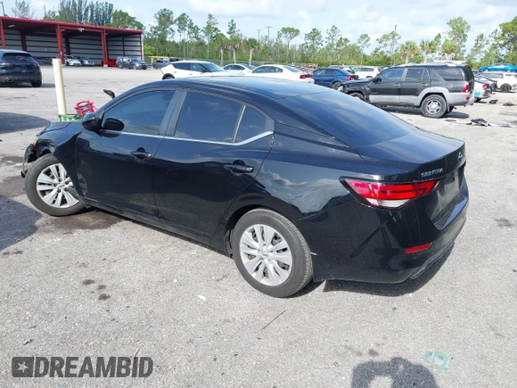 2023 Nissan Sentra S z VIN 3N1AB8BV7PY287992, wystawiony jako IAAI lot #42335056 z przebiegiem 14 482 mil mil oraz . Historia ofert i sprzedaży dostępna na DreamBid. Obrazek 3.