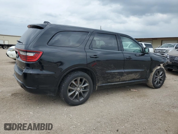 2018 Dodge Durango GT with VIN 1C4RDHDG1JC371492, listed as a Copart auction lot 55058505 with 117,984 mi miles and Salvage title. Bid and sale history available at DreamBid. Image 3.