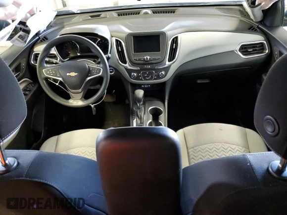 2022 Chevrolet Equinox LS z VIN 2GNAXSEV2N6146938, wystawiony jako Copart lot #46163765 z przebiegiem 10 693 mil mil oraz Szkoda całkowita • Salvage title. Historia ofert i sprzedaży dostępna na DreamBid. Obrazek 8.