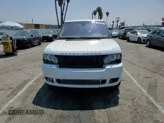 2012 Land Rover Range Rover SC Autobiography with VIN SALMP1E48CA384650, listed as a Copart auction lot 63293455 with 152,666 mi miles and Salvage title. Bid and sale history available at DreamBid. Image 14.