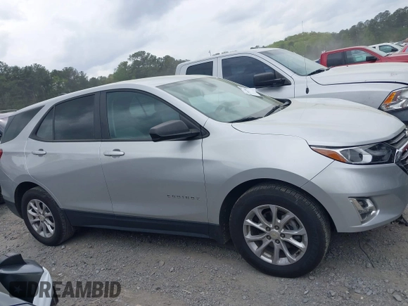 2020 Chevrolet Equinox LS with VIN 3GNAXHEV6LS720037, listed as a IAAI auction lot 41967086 with 68,000 mi miles and . Bid and sale history available at DreamBid. Image 14.