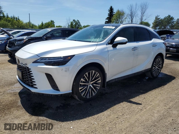 2024 Lexus RX 350h with VIN 2T2BBMCA2RC026628, listed as a Copart auction lot 63908035 with 14,710 mi miles and Clean title. Bid and sale history available at DreamBid. Image 1.