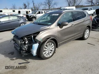 2019 Buick Envision Premium with VIN LRBFX3SX0KD010975, listed as a Copart auction lot 48864555 with 45,570 mi miles and Salvage Title. Bid and sale history available at carsss.com. Image 1.