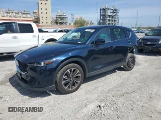 2022 Mazda CX-5 2.5 S Premium Package with VIN JM3KFBDM8N1527549, listed as a Copart auction lot 50226835 with 36,042 mi miles and Salvage Title. Bid and sale history available at carsss.com. Image 1.