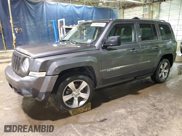 2017 Jeep Patriot High Altitude with VIN 1C4NJPFA2HD171493, listed as a Copart auction lot 41540555 with 101,763 mi miles and Clean Title. Bid and sale history available at carsss.com. Image 1.