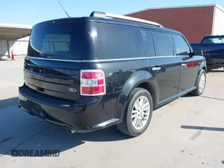 2015 Ford Flex SEL with VIN 2FMGK5C80FBA21957, listed as a IAAI auction lot 41845270 with 187,799 mi miles. Bid and sale history available at carsss.com. Image 4.