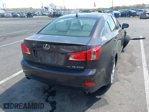 2012 Lexus IS 250 with VIN JTHCF5C22C5058607, listed as a IAAI auction lot 42055154 with 205,661 mi miles and . Bid and sale history available at DreamBid. Image 4.