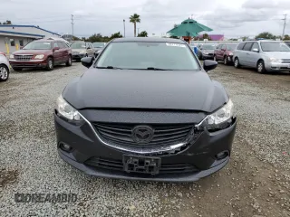 2016 Mazda Mazda6 i Touring with VIN JM1GJ1V50G1484911, listed as a Copart auction lot 48713525 with 87,050 mi miles and Salvage Title. Bid and sale history available at carsss.com. Image 5.