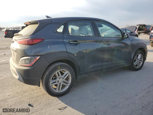 2022 Hyundai Kona SE with VIN KM8K22AB2NU848410, listed as a Copart auction lot 47144795 with 30,944 mi miles and Salvage Title. Bid and sale history available at carsss.com. Image 3.
