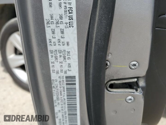 2016 Jeep Patriot Latitude с VIN 1C4NJPFA7GD543666, выставлен на аукционе Copart как лот 57157035 с пробегом 128 060 миль миль и Списание • Salvage title. История ставок и продаж доступна на DreamBid. Изображение 12.