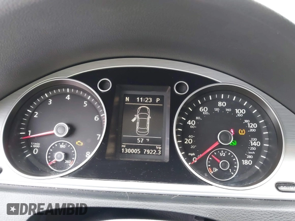 2014 Volkswagen CC Sport with VIN WVWBN7AN0EE527558, listed as a IAAI auction lot 41336204 with 130,005 mi miles and . Bid and sale history available at DreamBid. Image 7.