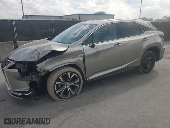 2022 Lexus RX with VIN 2T2HZMAA2NC248749, listed as a Copart auction lot 49167745 with 18,983 mi miles and Salvage Title. Bid and sale history available at carsss.com. Image 1.