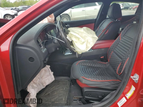 2012 Dodge Charger SXT with VIN 2C3CDXHG5CH178776, listed as a Copart auction lot 56191355 with Not Provided miles and Salvage Title. Bid and sale history available at DreamBid. Image 7.