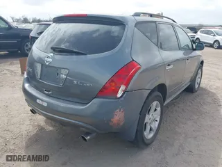 2005 Nissan Murano SL with VIN JN8AZ08W85W426305, listed as a IAAI auction lot 41746532 with 137,040 mi miles. Bid and sale history available at carsss.com. Image 4.