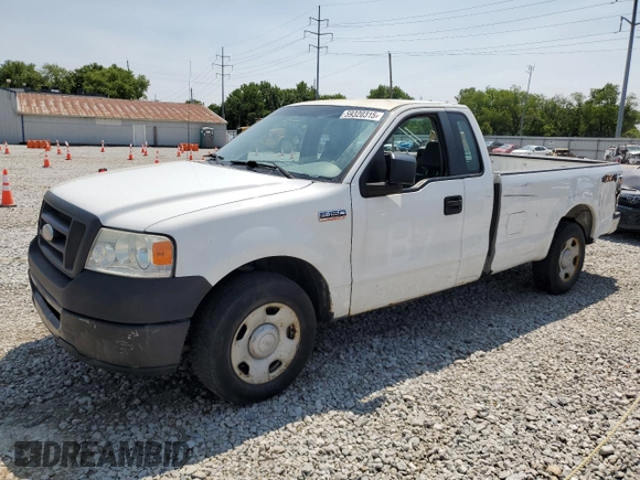 2007 Ford F-150 XL with VIN 1FTRF122X7NA79460, listed as a Copart auction lot 59320315 with 190,435 mi miles and Salvage title. Bid and sale history available at DreamBid. Image 1.