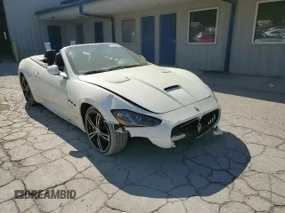 2015 Maserati GranTurismo Sport with VIN ZAM45VMA2F0143684, listed as a Copart auction lot 56464915 with 48,303 mi miles and Salvage title. Bid and sale history available at DreamBid. Image 13.