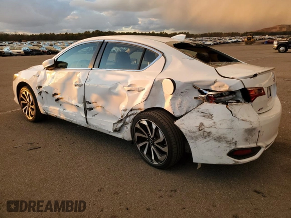 2018 Acura ILX Premium with VIN 19UDE2F8XJA005196, listed as a Copart auction lot 82755314 with 29,383 mi miles and Salvage title. Bid and sale history available at DreamBid. Image 2.