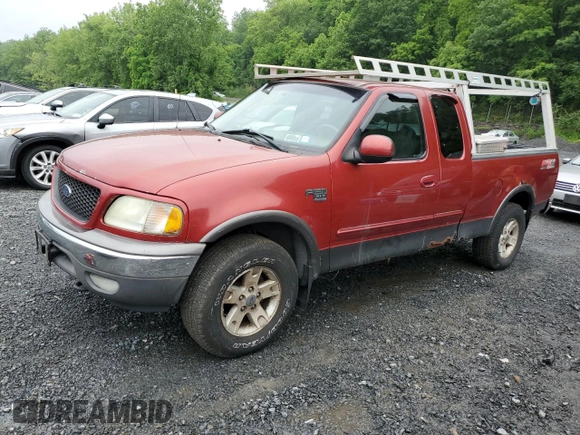2002 Ford F-150 XL with VIN 1FTRX18L12NA76744, listed as a Copart auction lot 57335455 with Not provided miles and Clean title. Bid and sale history available at DreamBid. Image 1.