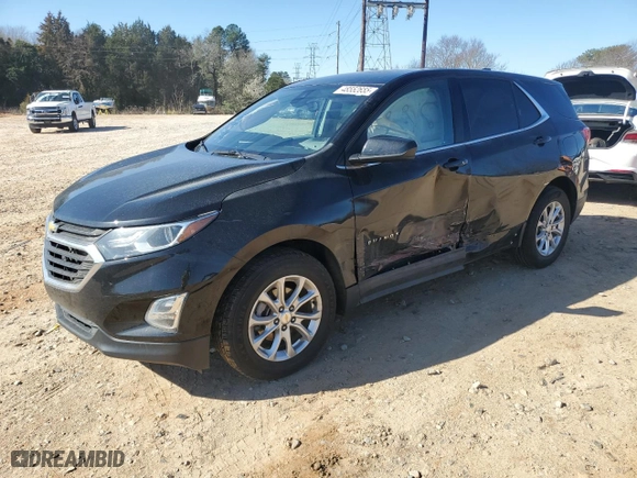2020 Chevrolet Equinox LT with VIN 2GNAXKEV7L6224708, listed as a Copart auction lot 48552655 with 87,832 mi miles and Salvage Title. Bid and sale history available at carsss.com. Image 1.