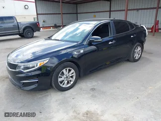 2018 Kia Optima S with VIN 5XXGT4L36JG196870, listed as a IAAI auction lot 41936011 with 92,468 mi miles. Bid and sale history available at carsss.com. Image 18.