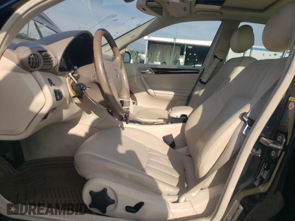 2005 Mercedes-Benz C 240 with VIN WDBRF61J35A773819, listed as a Copart auction lot 83398034 with 117,356 mi miles and Salvage Title. Bid and sale history available at DreamBid. Image 7.