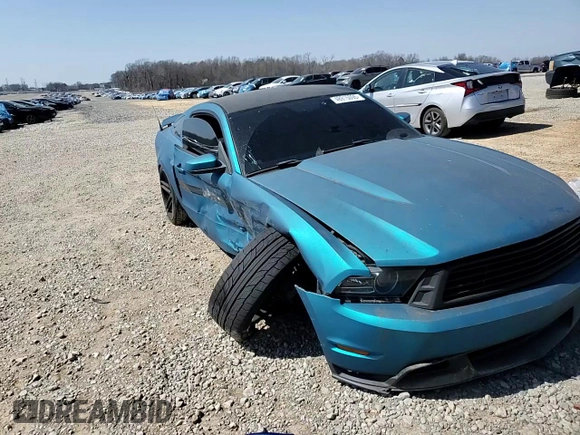 2012 Ford Mustang GT Premium with VIN 1ZVBP8CF7C5248558, listed as a Copart auction lot 48915095 with 131,044 mi miles and Clean Title. Bid and sale history available at DreamBid. Image 11.
