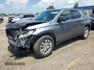 2020 Chevrolet Traverse LS with VIN 1GNERFKW9LJ228438, listed as a Copart auction lot 62874425 with 45,426 mi miles and Clean title. Bid and sale history available at DreamBid. Image 1.
