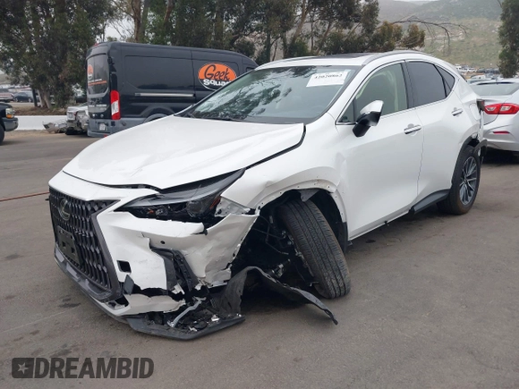 2024 Lexus NX 250 Premium with VIN JTJGDCAZ2R5022080, listed as a IAAI auction lot 42020862 with 9,922 mi miles and . Bid and sale history available at DreamBid. Image 17.
