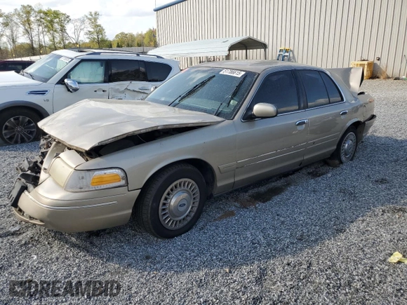 2000 Ford Crown Victoria Police Police Interceptor with VIN 2FAFP71W8YX115496, listed as a Copart auction lot 51786615 with 182,361 mi miles and Salvage Title. Bid and sale history available at carsss.com. Image 1.