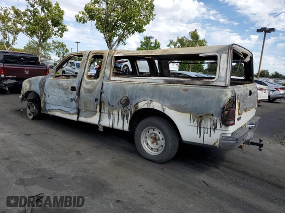 2000 Ford F-150 XL with VIN 1FTRX17W8YNB80202, listed as a Copart auction lot 60731674 with 0 mi miles and Non Repairable. Bid and sale history available at carsss.com. Image 2.