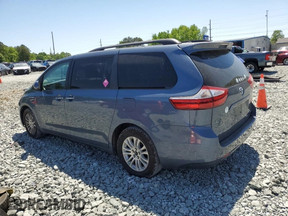 2015 Toyota Sienna XLE with VIN 5TDYK3DCXFS676402, listed as a Copart auction lot 54733845 with 173,044 mi miles and Salvage Title. Bid and sale history available at DreamBid. Image 2.