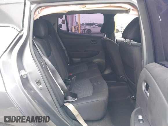 2022 Nissan LEAF S with VIN 1N4AZ1BV2NC557836, listed as a IAAI auction lot 42164896 with 33,729 mi miles and . Bid and sale history available at DreamBid. Image 8.
