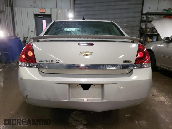 2008 Chevrolet Impala LT with VIN 2G1WT58K981324447, listed as a Copart auction lot 51813445 with 48,358 mi miles and Salvage Title. Bid and sale history available at DreamBid. Image 6.