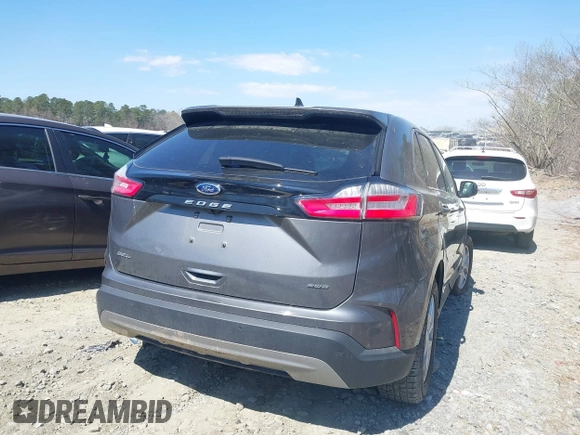 2024 Ford Edge SEL with VIN 2FMPK4J99RBA75865, listed as a IAAI auction lot 41869384 with 1 mi miles. Bid and sale history available at carsss.com. Image 4.