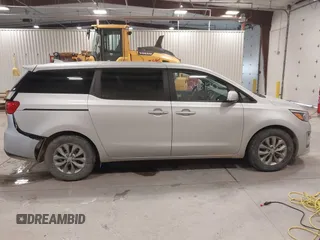 2021 Kia Sedona LX with VIN KNDMB5C18M6673537, listed as a IAAI auction lot 41248120 with 50,255 mi miles. Bid and sale history available at carsss.com. Image 13.