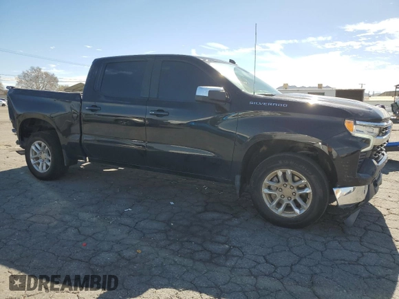 2023 Chevrolet Silverado 1500 LT with VIN 3GCPACEK0PG201605, listed as a Copart auction lot 45606365 with 58,692 mi miles and Salvage Title. Bid and sale history available at DreamBid. Image 4.
