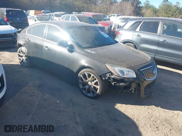 2013 Buick Regal GS with VIN 2G4GV5GV1D9155839, listed as a IAAI auction lot 41692232 with 134,111 mi miles. Bid and sale history available at carsss.com. Image 1.