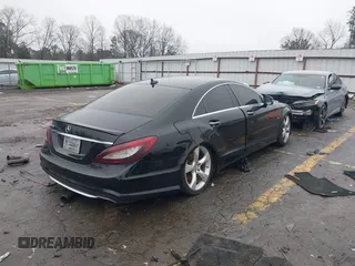 2012 Mercedes-Benz CLS 550 with VIN WDDLJ7DB8CA012657, listed as a IAAI auction lot 41235586 with 157,760 mi miles and . Bid and sale history available at DreamBid. Image 4.
