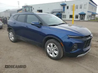 2022 Chevrolet Blazer LT with VIN 3GNKBHR49NS129188, listed as a Copart auction lot 58725365 with 33,163 mi miles and Salvage title. Bid and sale history available at DreamBid. Image 4.