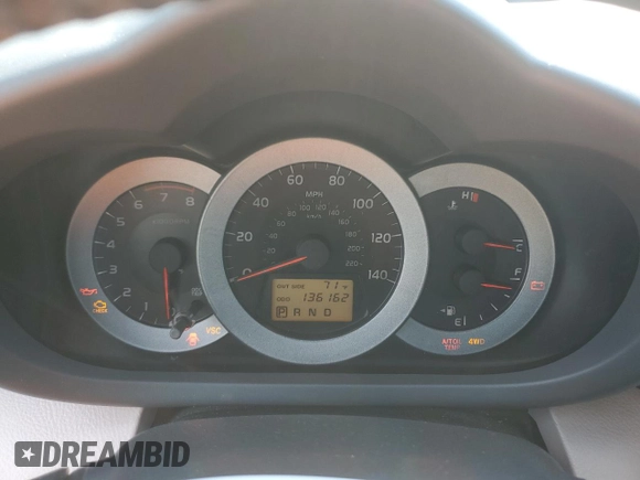 2006 Toyota RAV4 Limited with VIN JTMBD31V665044380, listed as a Copart auction lot 74685014 with 136,162 mi miles and Salvage title. Bid and sale history available at DreamBid. Image 9.