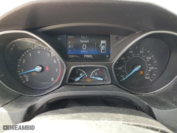 2017 Ford Focus SE with VIN 1FADP3F27HL341516, listed as a Copart auction lot 53204815 with 120,874 mi miles and Clean Title. Bid and sale history available at carsss.com. Image 9.