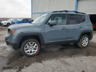 2017 Jeep Renegade Latitude with VIN ZACCJBBB9HPG35051, listed as a Copart auction lot 50512125 with 44,557 mi miles and Clean Title. Bid and sale history available at carsss.com. Image 1.