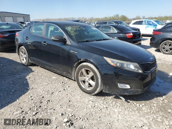 2014 Kia Optima LX z VIN 5XXGM4A78EG280133, wystawiony jako Copart lot #52127405 z przebiegiem 158 369 mil mil oraz Szkoda całkowita • Salvage title. Historia ofert i sprzedaży dostępna na DreamBid. Obrazek 4.