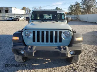 2023 Jeep Wrangler Sport with VIN 1C4HJXDNXPW635345, listed as a Copart auction lot 80929674 with 29,229 mi miles and Salvage Title. Bid and sale history available at DreamBid. Image 5.