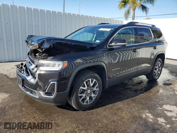 2023 GMC Acadia SLT with VIN 1GKKNML43PZ152834, listed as a Copart auction lot 49820205 with 44,932 mi miles and Salvage Title. Bid and sale history available at DreamBid. Image 1.