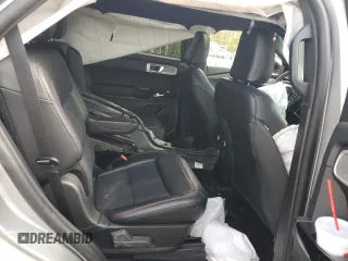 2023 Ford Explorer ST-Line with VIN 1FMSK7KH1PGB21485, listed as a Copart auction lot 52814765 with 14,144 mi miles and Salvage title. Bid and sale history available at DreamBid. Image 10.